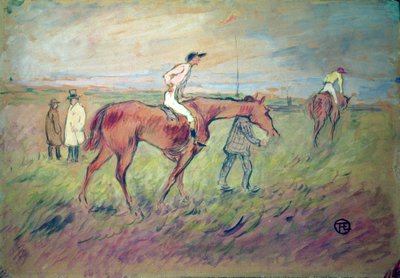 Bei den Rennen von Henri de Toulouse Lautrec